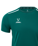 Футболка тренировочная DIVISION Training Tee, темно-зеленый, размер XL, Jögel ЦБ-00004627