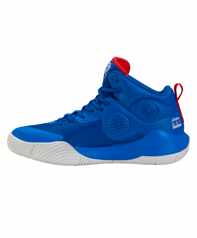 Кроссовки баскетбольные Launch MID, Blue/red/white, размер 43, Jögel ЦБ-00003480