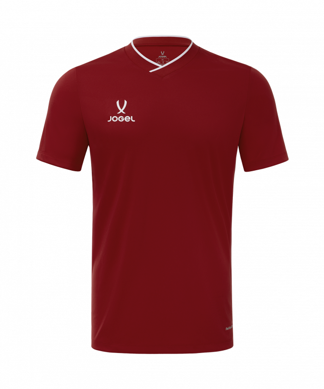 Футболка игровая JOGEL DIVISION PerFormDRY Union Jersey, гранатовый, детский, размер YS ЦБ-00008039
