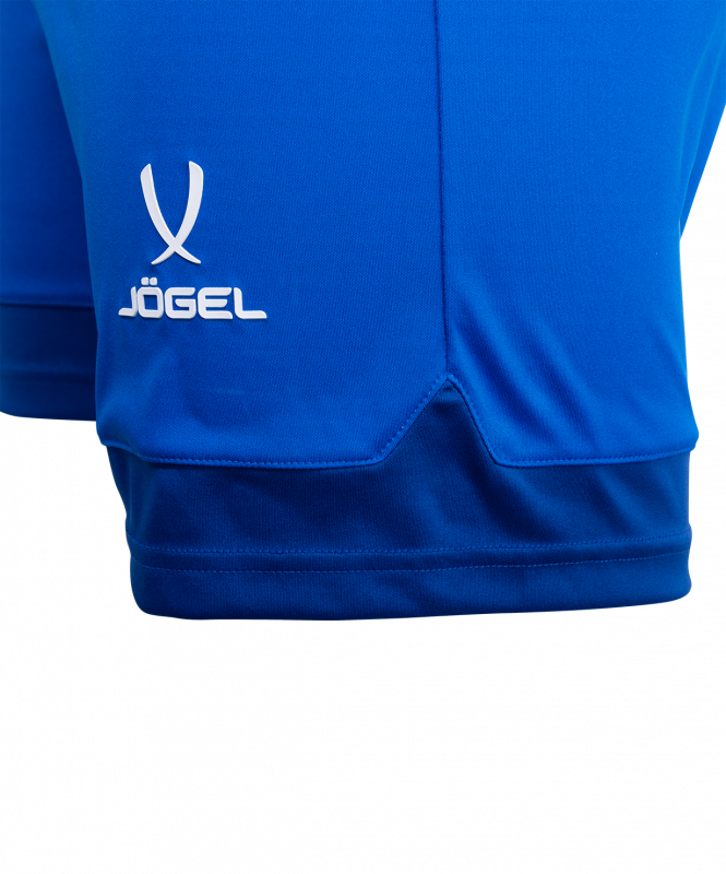 Шорты игровые DIVISION PerFormDRY Union Shorts, синий/темно-синий/белый, размер YM, Jögel ЦБ-00000994