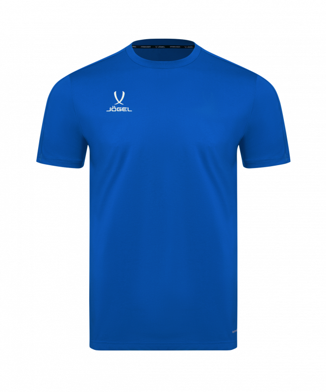 Футболка тренировочная JÖGEL PREMIER PerFormDRY TRN CVC Tee, синий, размер M ЦБ-00005386