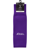 Гетры футбольные CAMP BASIC SOCKS, фиолетовый/серый/белый, размер 43-45, Jögel УТ-00021436