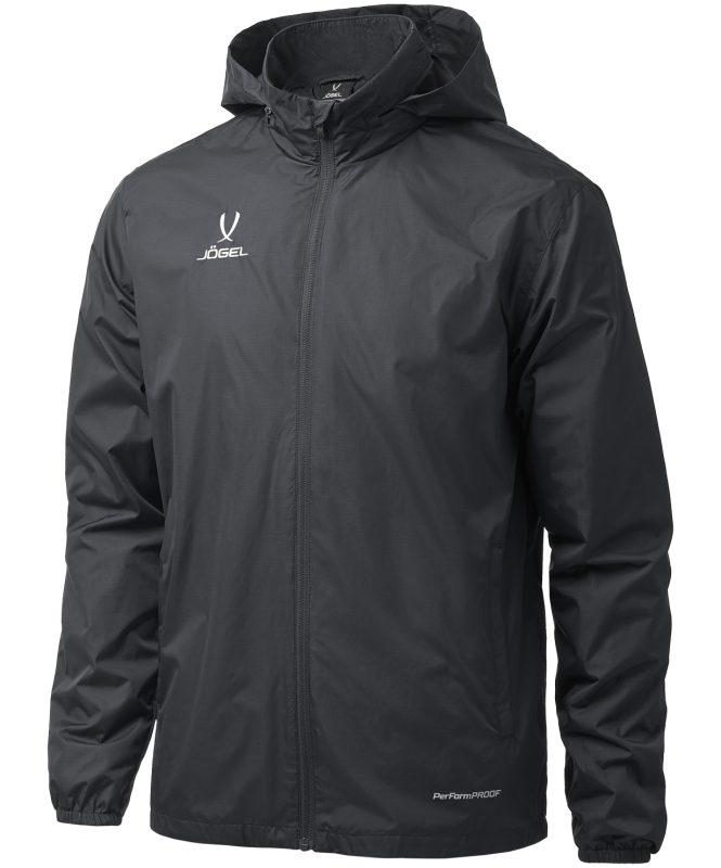 Куртка ветрозащитная DIVISION PerFormPROOF Shower Jacket, черный, размер XXL, Jögel УТ-00020953