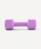 Гантель неопреновая DB-201 4 кг, фиолетовый пастель, Starfit ЦБ-00001430