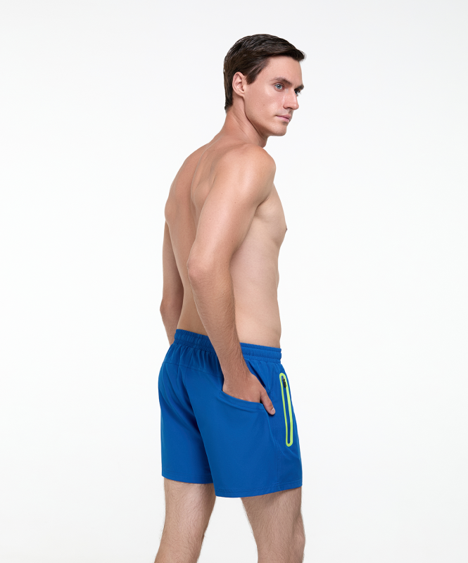 Шорты для плавания 25DEGREES Splash Blue/Lime, полиэстер, размер 50 ЦБ-00007547
