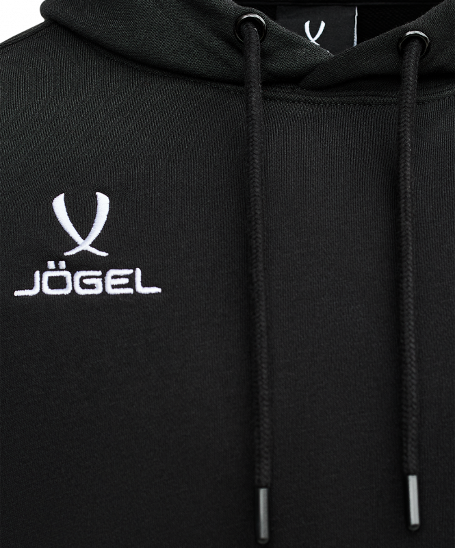 Худи ESSENTIAL Cotton Hoodie, черный, детский, размер YS, JÖGEL ЦБ-00004772