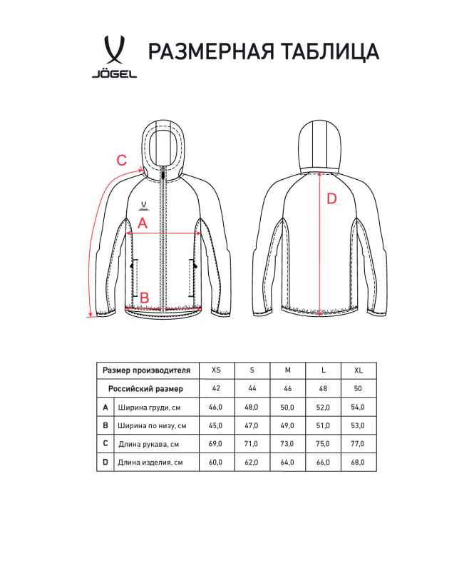 Худи на молнии женское ESSENTIAL Athlete Hooded FZ Jacket W, серый, размер M, Jögel ЦБ-00002983