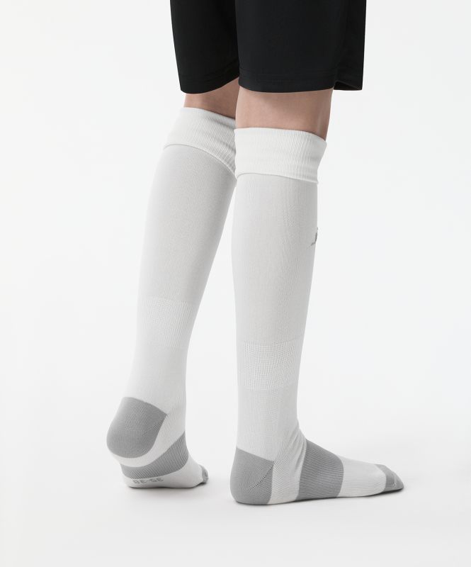 Гетры футбольные JÖGEL CAMP BASIC SOCKS 00, белый/серый/серый, размер 39-42 ЦБ-00006318