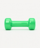 Гантель виниловая STARFIT DB-101 1.5 кг, зеленый ЦБ-00001447