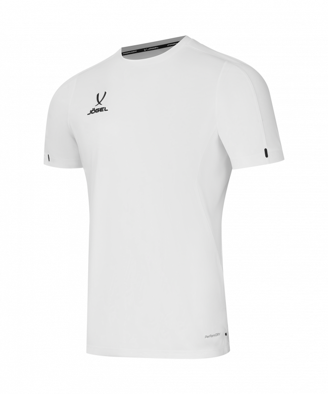 Футболка тренировочная JÖGEL PREMIER PerFormDRY Training Poly Tee, белый, размер XXXL ЦБ-00004877