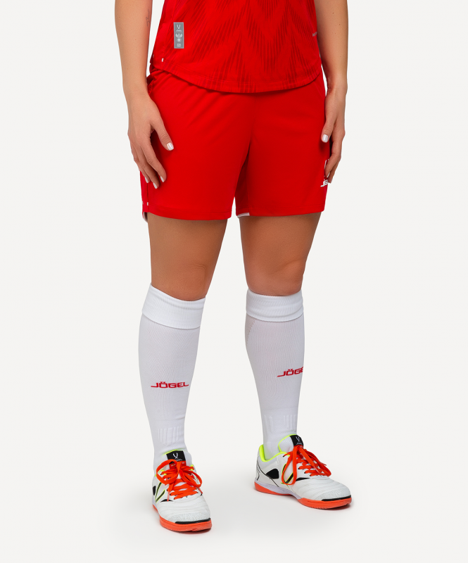 Шорты игровые женские JOGEL NATIONAL PerFormDRY Home Shorts W, красный, размер M ЦБ-00003546