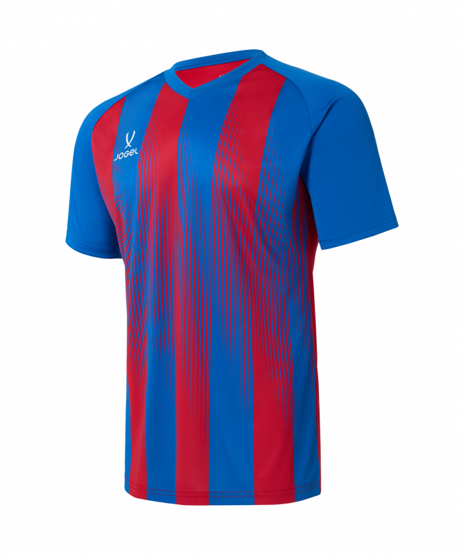 Футболка игровая JOGEL CAMP Striped Jersey, красный/синий, размер XXL ЦБ-00007836