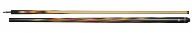 16-14-Р Кий Классика 16-запилов 2 РС, Попугай, ятоба/амарант/черн.граб/желт.граб (РК)