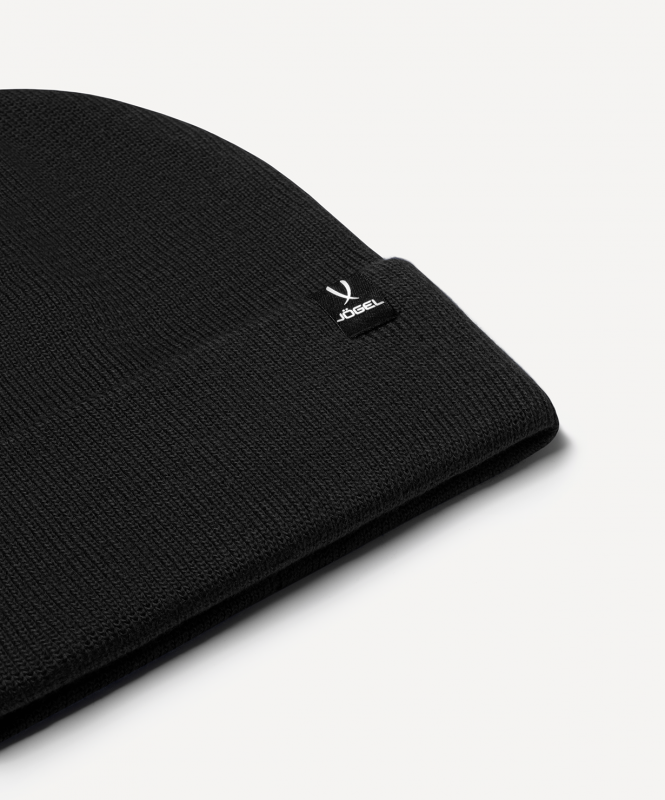Шапка ESSENTIAL High Beanie, черный, размер One size, Jögel ЦБ-00003943