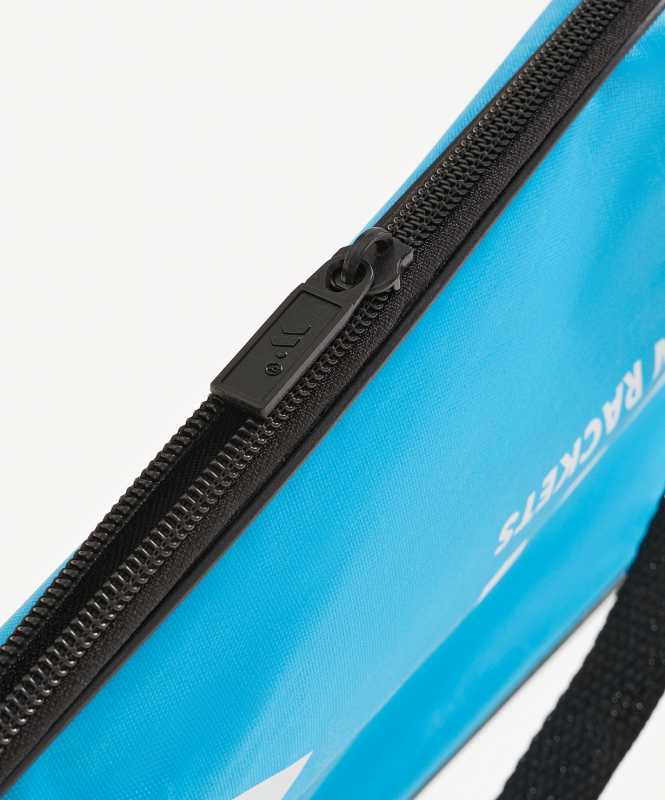 Набор для бадминтона WISH Alumtec 327, 2 ракетки, 2 волана, оранжевый/синий ЦБ-00008282