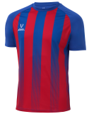 Футболка игровая Camp Striped Jersey, красный/синий, детский, размер YL, Jögel УТ-00020566