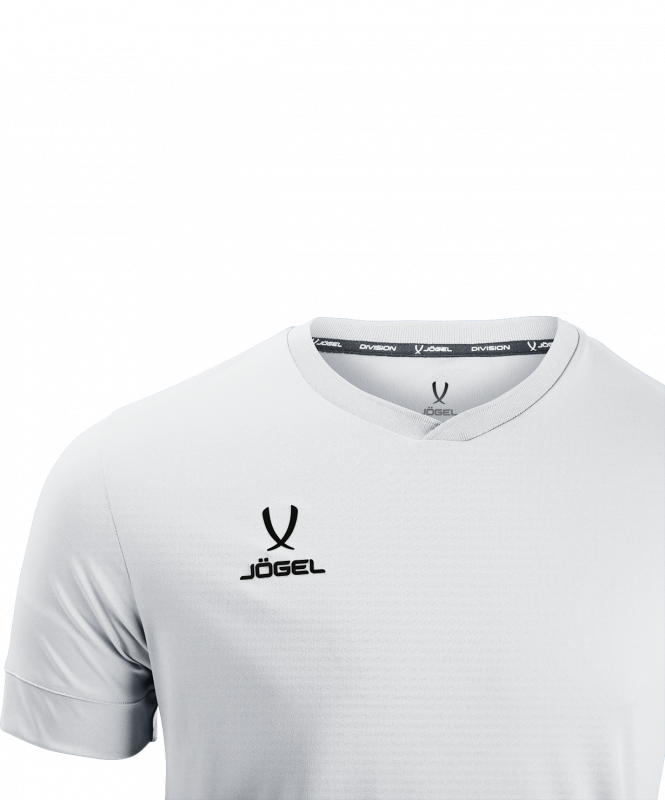Футболка игровая DIVISION PerFormDRY Union Jersey, белый/белый, размер L, Jögel ЦБ-00001826