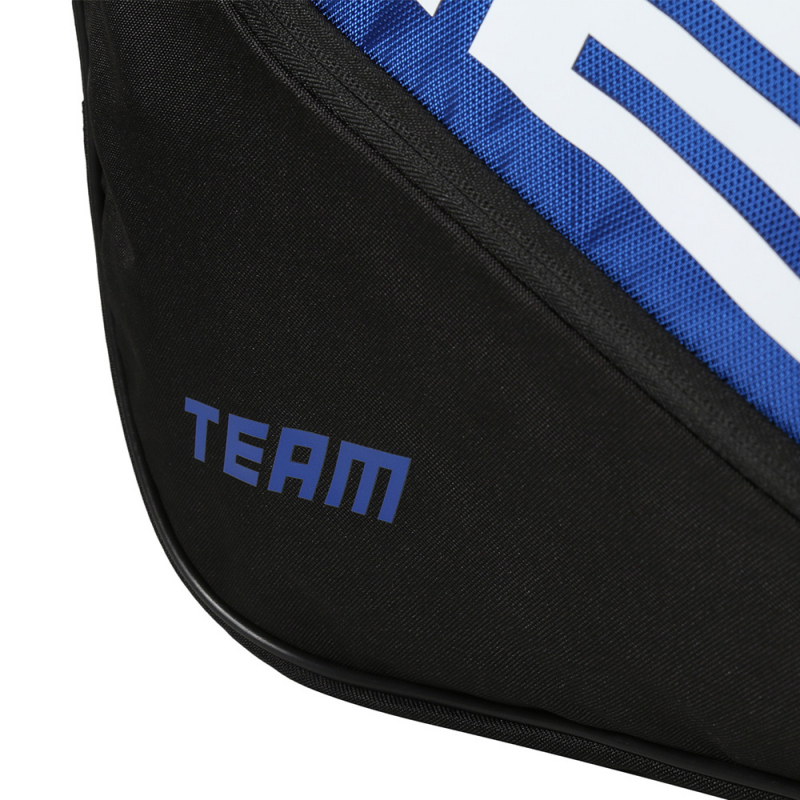 Сумка-чехол HEAD Team Racquet Bag M, 262324-BLBK, с карманом, для 6 тен.ракеток, черно-синий
