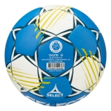 Мяч ганд. SELECT HB FORCE DB V25, 1622858205, Senior (р.3), EHF Appr, ПУ, гибр.сш., сине-белый