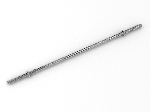 Гриф прямой хромированный UNIX Fit 1.5 м / 25 мм BU1500CE