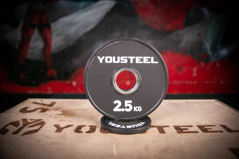 Малый диск 2,5 кг, черный YOUSTEEL