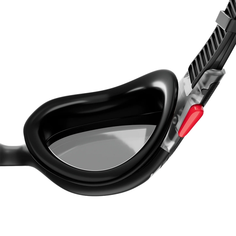 Очки для плав. SPEEDO Biofuse 2.0 8-00233214516, ДЫМЧАТЫЕ линзы, черная оправа