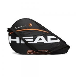 Сумка-чехол HEAD Paddle CCT Full Size Coverbag, 288075, 50 × 30 × 3.5см, полиэстер, черно-оранжевый