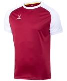 Футболка игровая CAMP Reglan Jersey, гранатовый/белый, детский, размер YXS, Jögel УТ-00016202