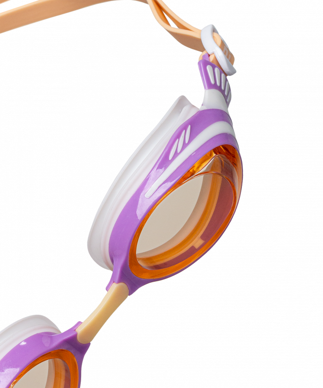 Очки для плавания 25DEGREES Poseidon Lilac/Peach, детский, размер Б/Р ЦБ-00002891
