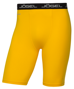 Шорты компрессионные PerFormDRY Baselayer Shorts 2, желтый, Jögel