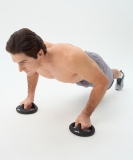 Гантели-упоры для отжиманий DB-801 2.5 кг, черный, Starfit ЦБ-00005338