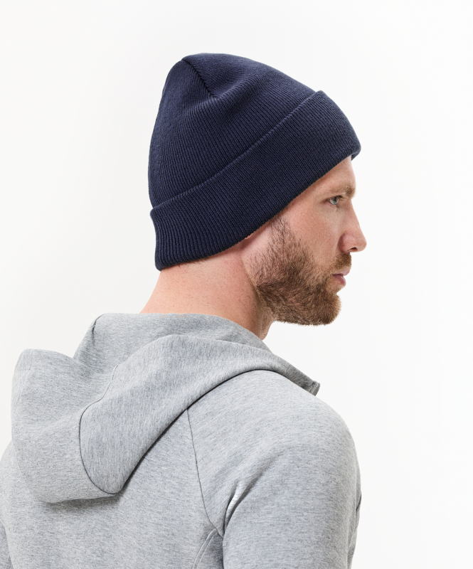 Шапка JÖGEL ESSENTIAL High Beanie, темно-синий, размер One size ЦБ-00003942