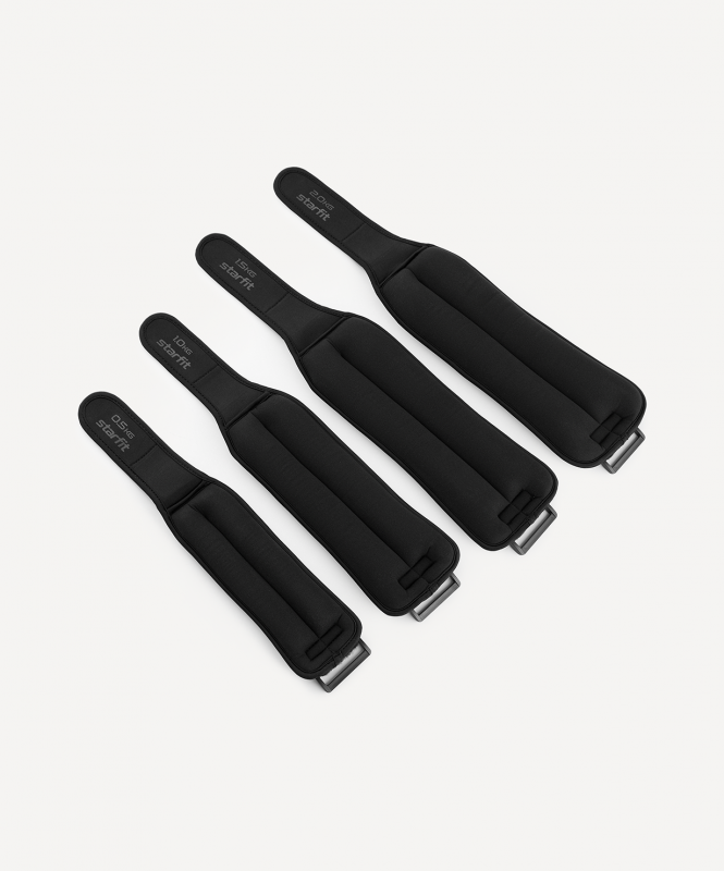 Утяжелители WT-701, 0.5 кг, черный, Starfit ЦБ-00004395