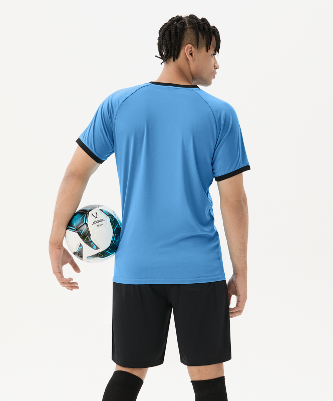 Футболка судейская JOGEL Referee tee, голубой, размер S ЦБ-00009015