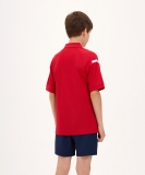 Поло CAMP 2 Poly Polo, красный, детский, размер YXL, JÖGEL ЦБ-00005719