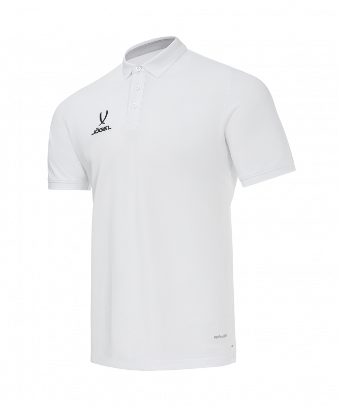 Поло JÖGEL PREMIER PerFormDRY CVC Polo, белый, размер XS ЦБ-00004941