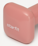 Гантель виниловая DB-106 1 кг, терракотовый, Starfit ЦБ-00004427