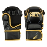 Гибридные перчатки для MMA черно-золотые Green Hill MMI-603GH XL