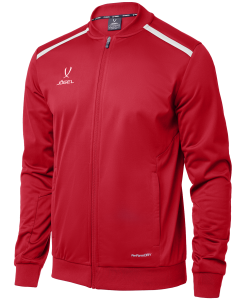 Олимпийка DIVISION PerFormDRY Pre-match Knit Jacket, красный, детский, размер YS, JÖGEL ЦБ-00002228