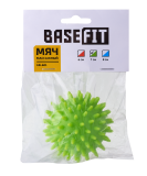 Мяч массажный GB-601 7 см, зеленый, BASEFIT ЦБ-00001491