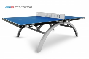 Стол теннисный City SKY Всепогодный Синий