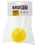 Мяч массажный GB-602 6 см, желтый, BASEFIT ЦБ-00001493