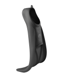 Ласты тренировочные удлиненные 25DEGREES Immerse Black, черный, мужской, размер 40-42 ЦБ-00005292