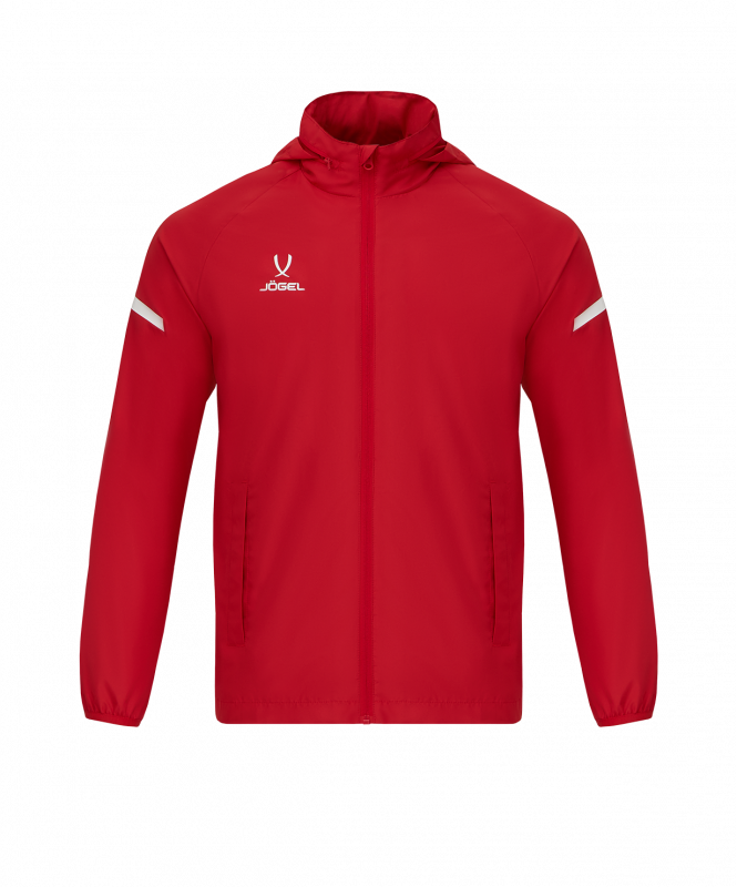 Куртка ветрозащитная CAMP 2 Rain Jacket, красный, детский, размер YM, Jögel ЦБ-00005426