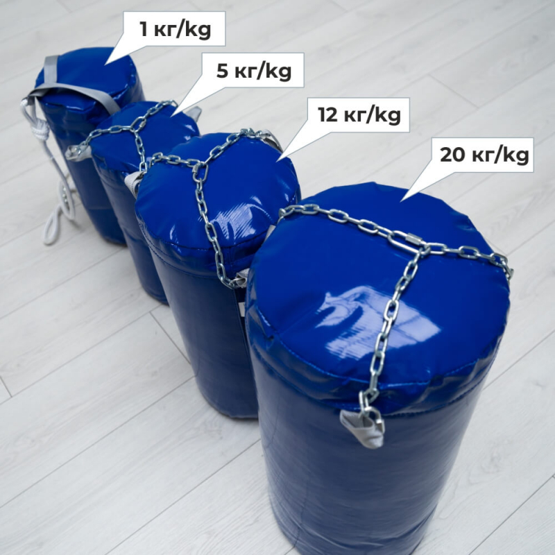Мешок боксерский (5кг) + Подвес для боксерских мешков Romana