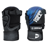 Перчатки MMA IMMAF approved черно-синие Green Hill MMI-602 XXS