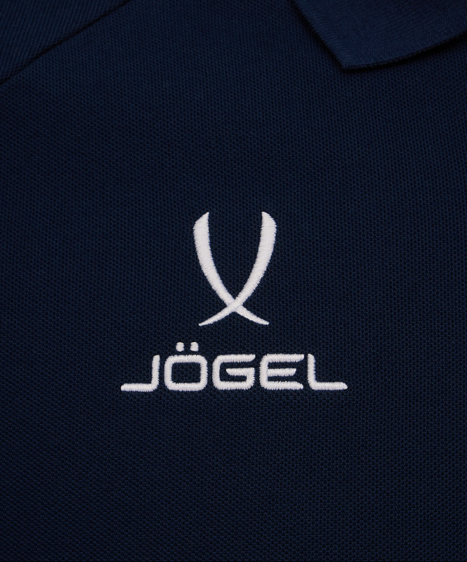 Поло JÖGEL CAMP 2 CVC Polo CZ, темно-синий, размер YXL ЦБ-00004570