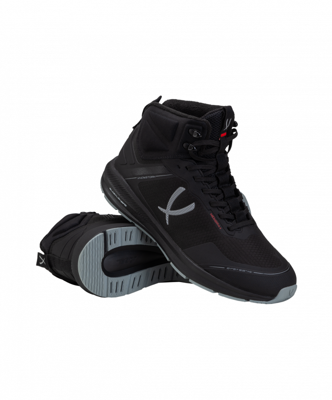 Кроссовки с мембраной JÖGEL Snowstorm MID Black/grey, детский, размер 37 ЦБ-00004249
