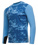 Свитер вратарский PerFormDRY SPLASH GK Jersey, голубой, Jögel