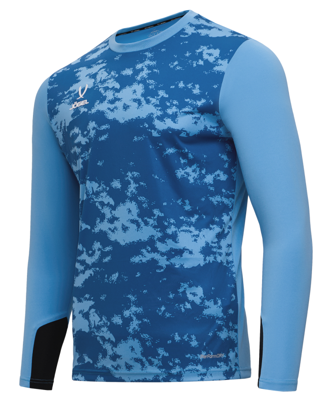 Свитер вратарский PerFormDRY SPLASH GK Jersey, голубой, Jögel